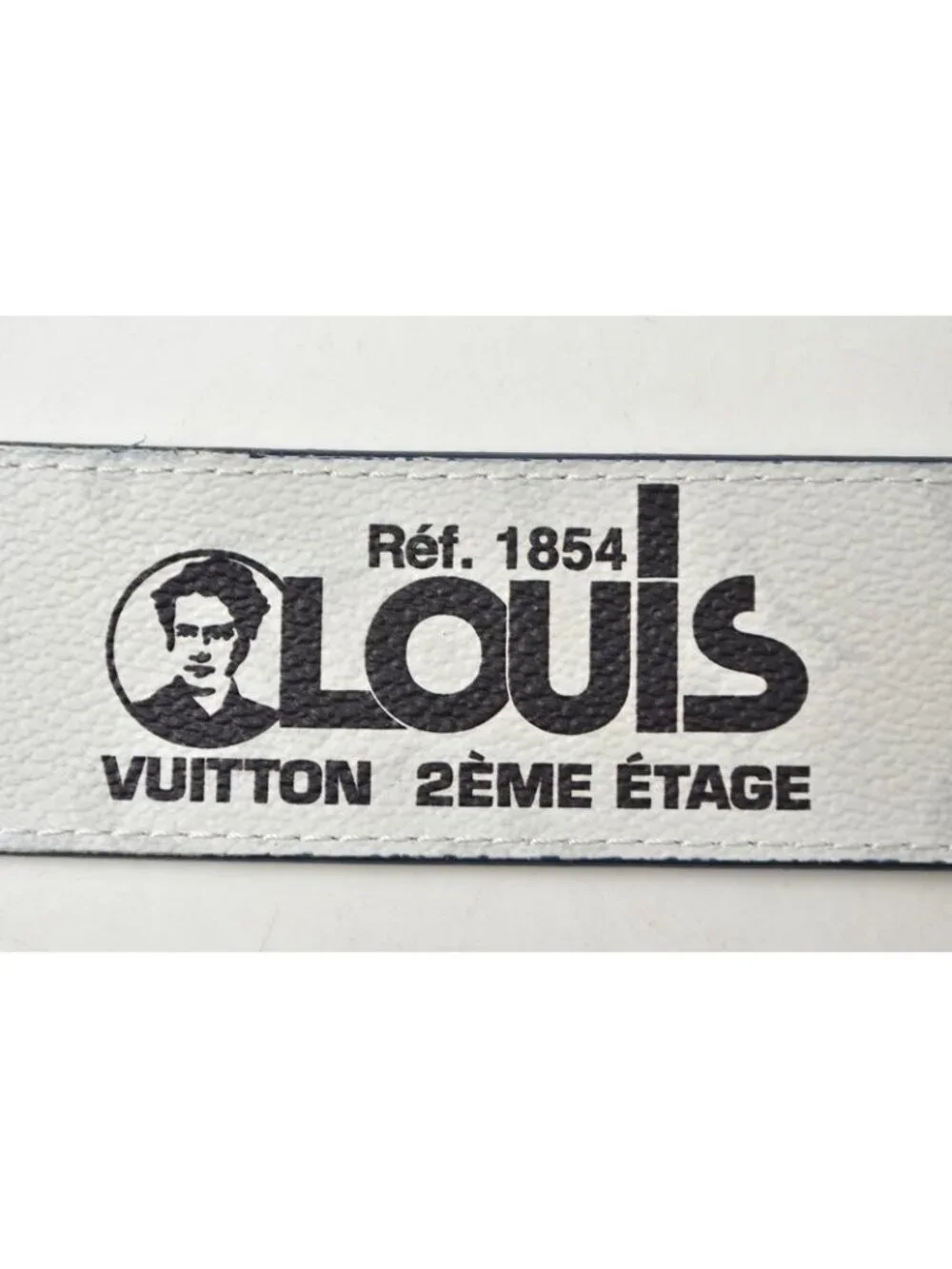 Louis Vuitton Belt Reversible Ceinture LV Initial 90 36 Monogram Logo White